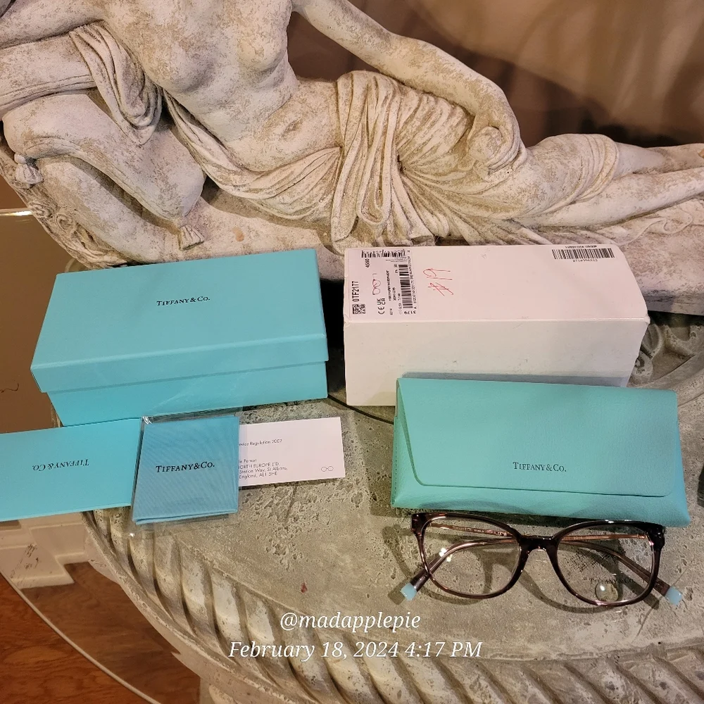 Tiffany & Co. TF2177 Perscription Frames Square Luxury Designer Celebrity #19